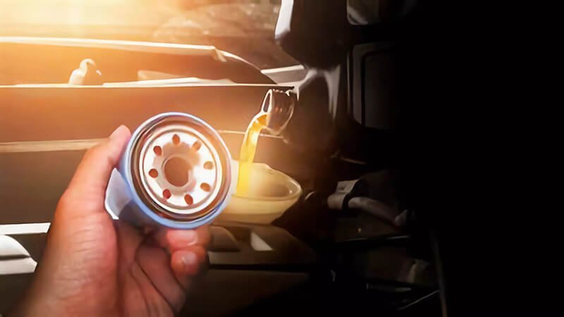 WD-40 oil filter