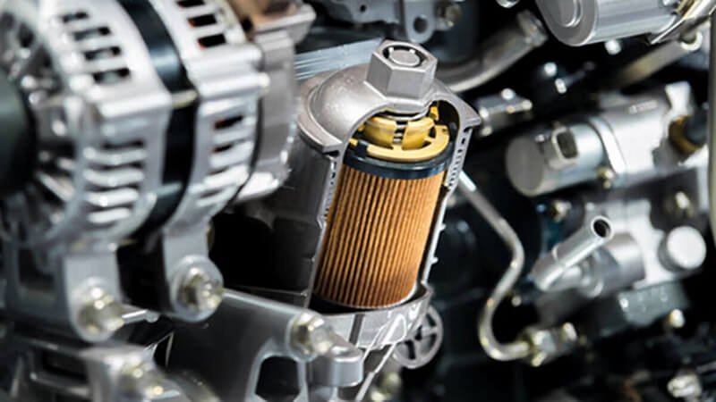 Oil Filter Specifications Display, Technical specifications for advanced engine care.