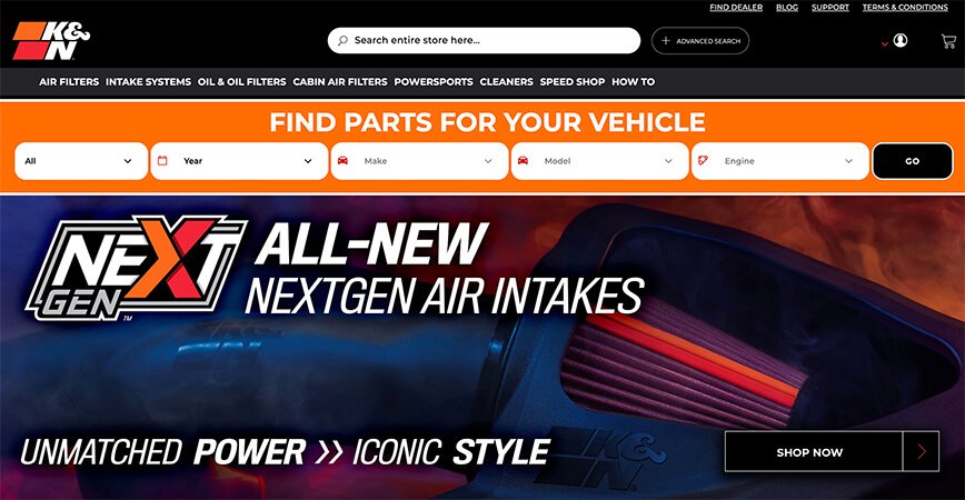 k&n oil filter