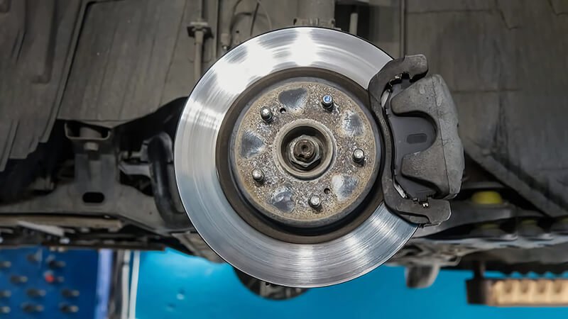 Bedding in brake pads