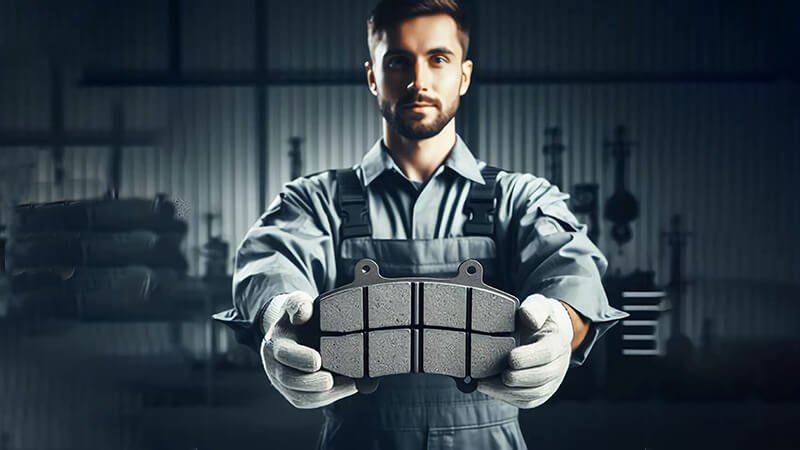 brake pad rotor inspection