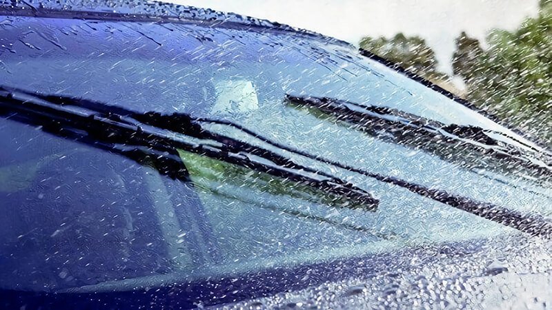 Install Bosch windshield wiper