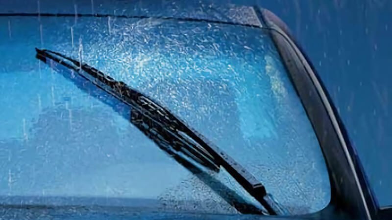 wiper blades close-up